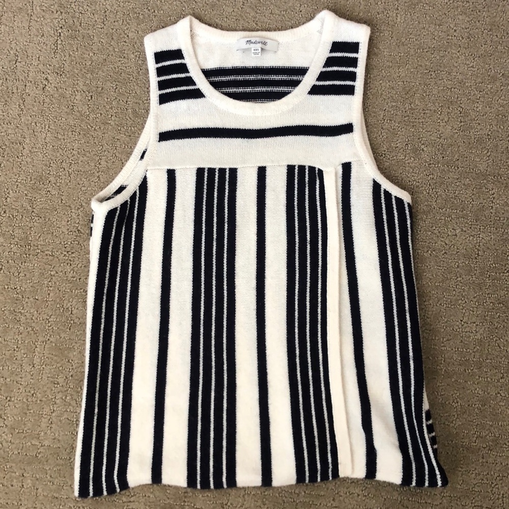 Madewell sleeveless sweater